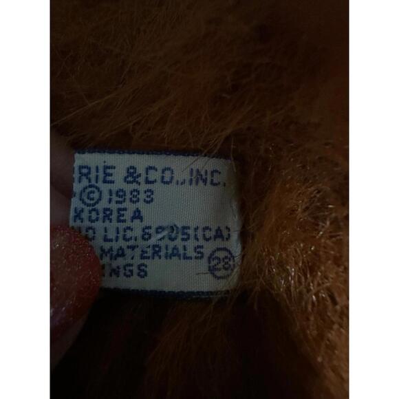 Vintage 1983 wallace Berrie Monkey Plush orangutan stuffed animal gorilla - Picture 9 of 9